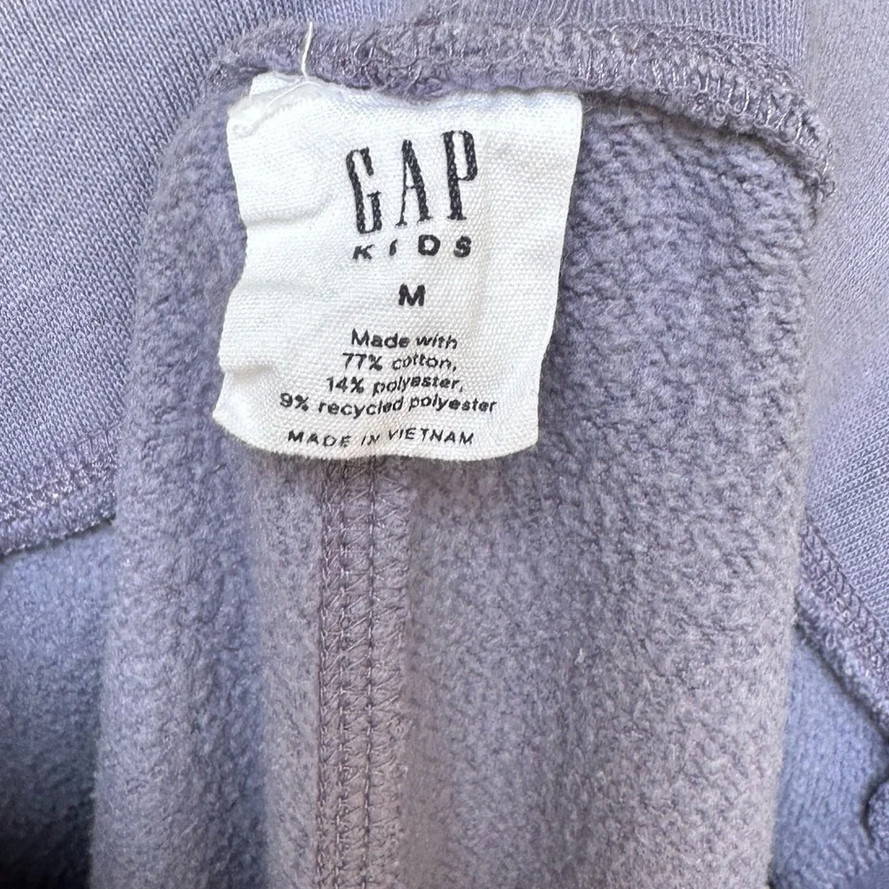 3/$15 GAP Kids Fleece Jogger Sweatpants Lavender Purple Size M Elastic Waist